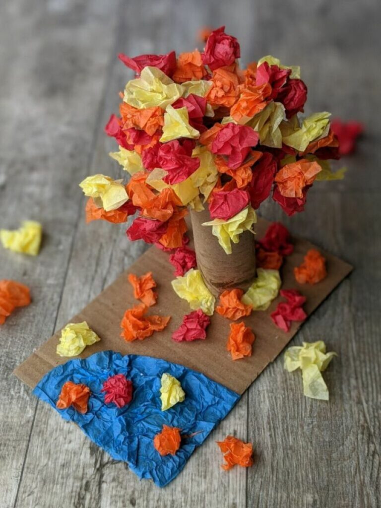 Fall leaves craft