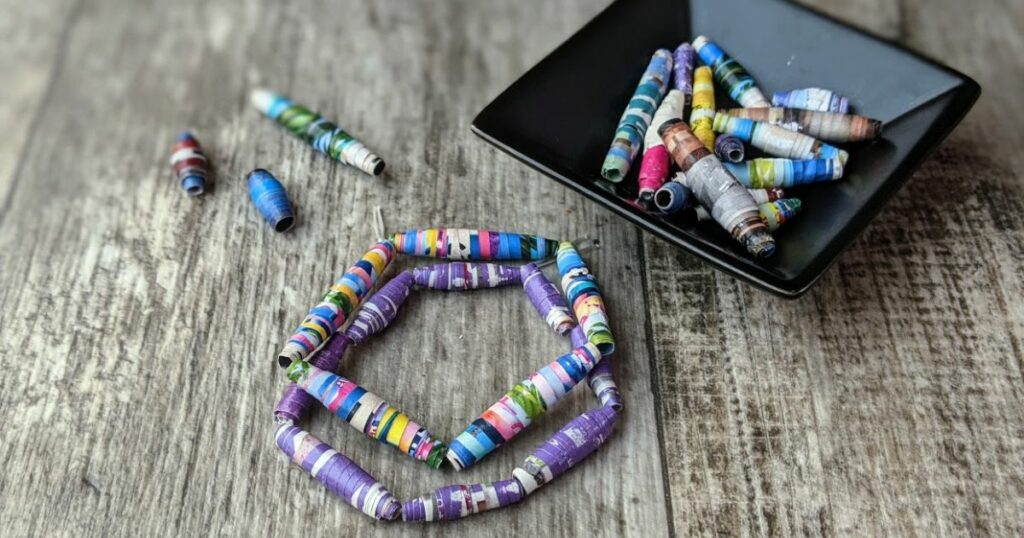 Paper beads