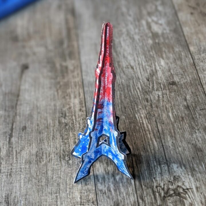 Eiffel Tower 3D Craft