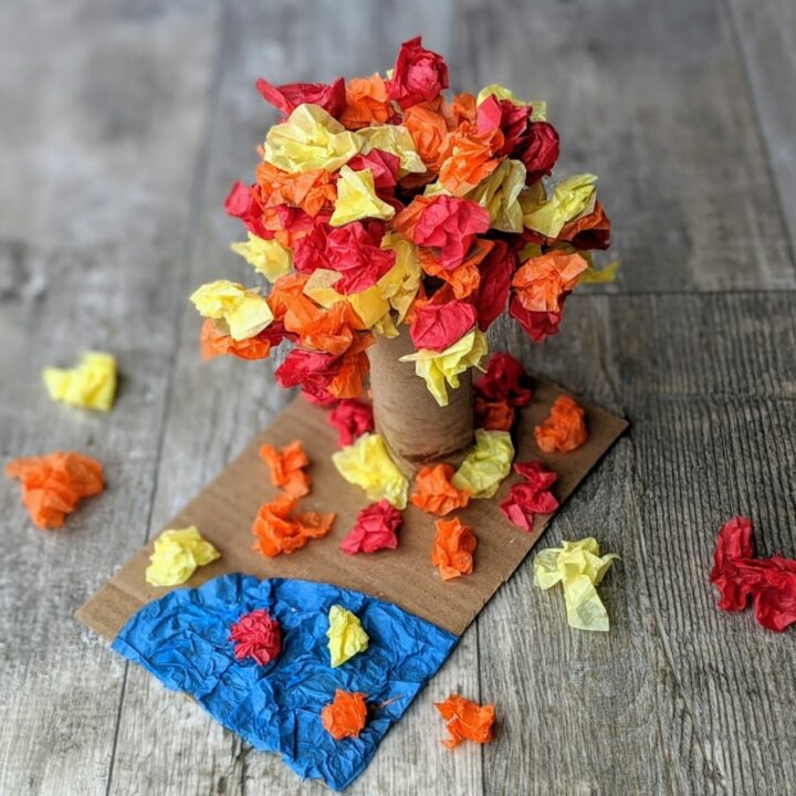 Fall leaves craft