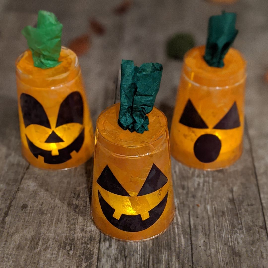 Easy Tissue Paper Ghost Craft - Raise Curious Kids