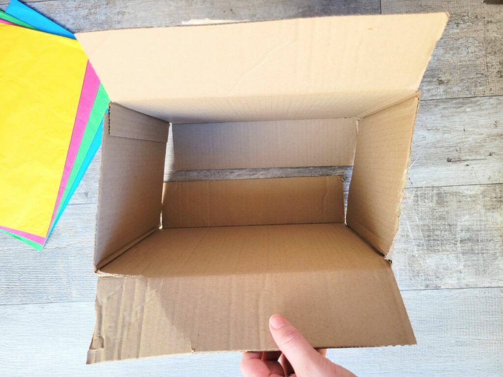 DIY Simple Cardboard Box  Paper Mache box 