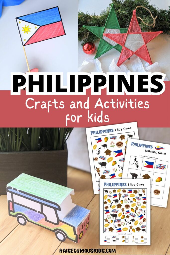 Philippines crafts and activities for kids pinterest pin