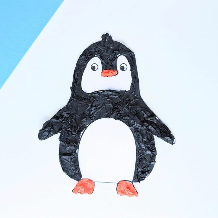 Easy penguin craft