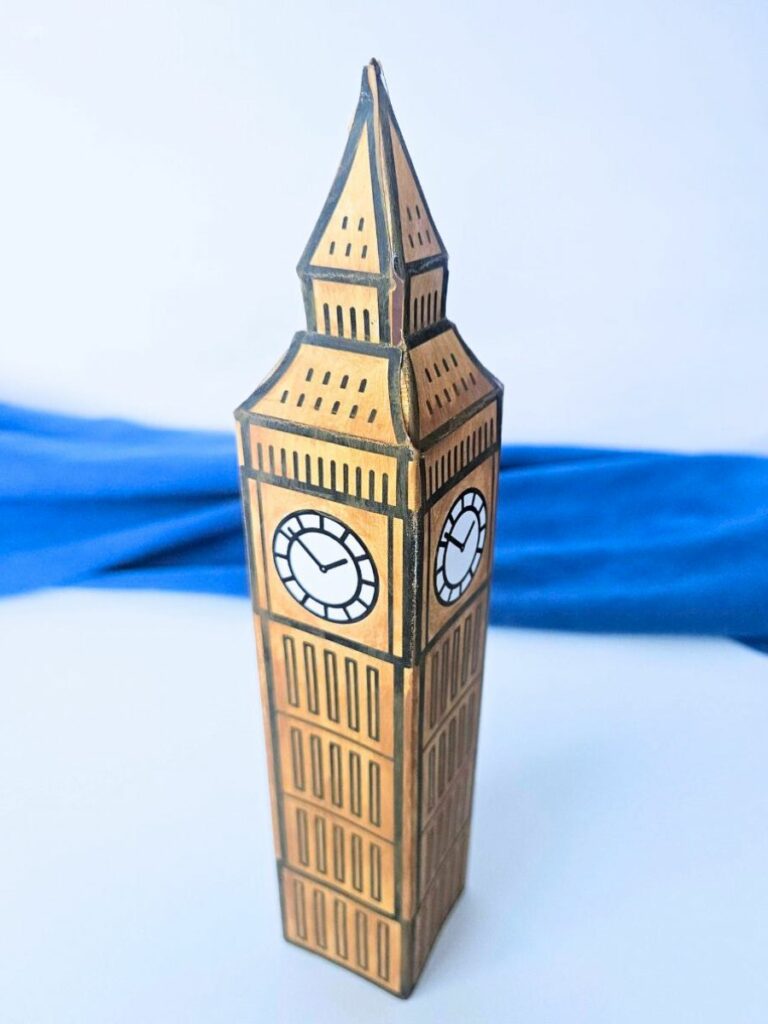 Big Ben 3D craft