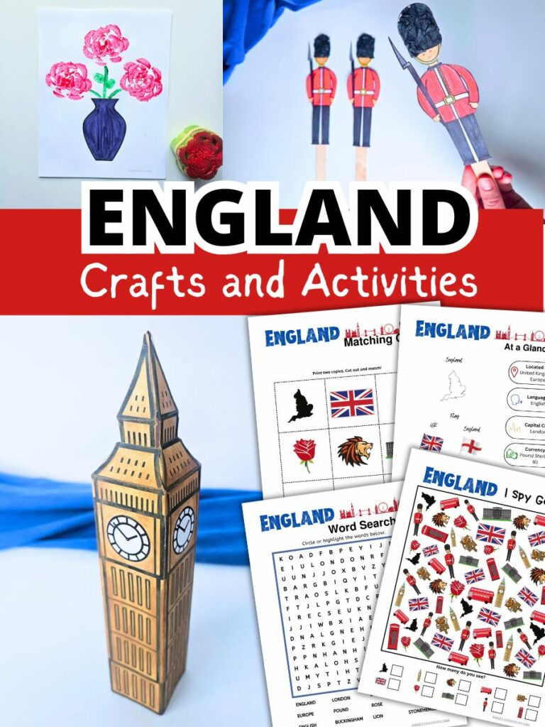 England crafts and activities