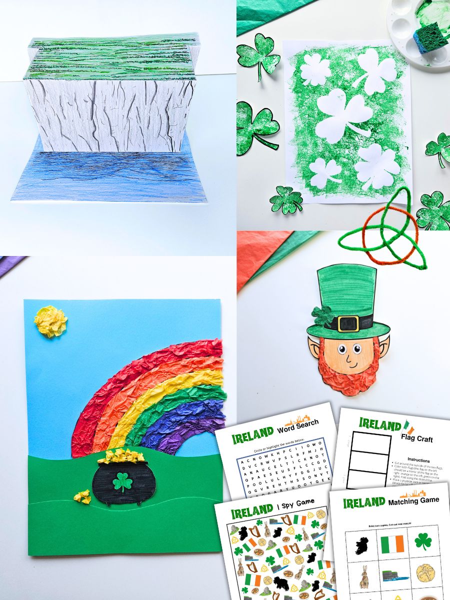 Ireland Crafts and Activities for Kids (Awesome St. Patrick's Day ...