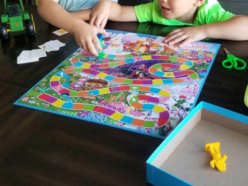 Candy Land- Best board games for 4 year olds