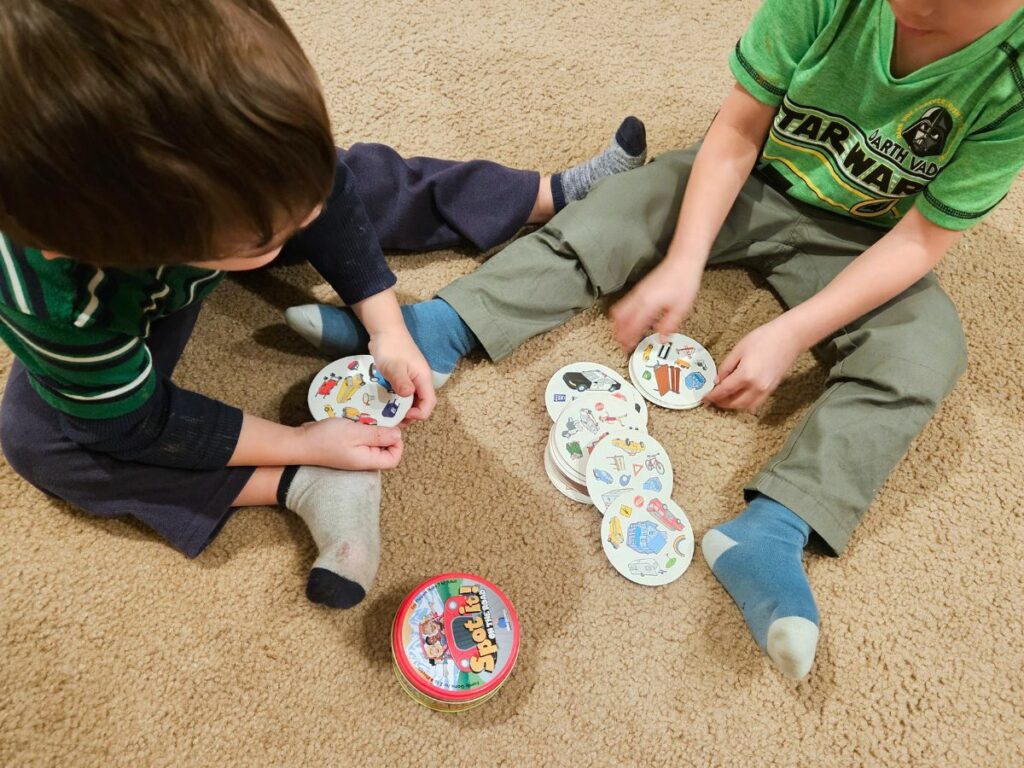 Spot It Jr.- Best board games for 4 year olds