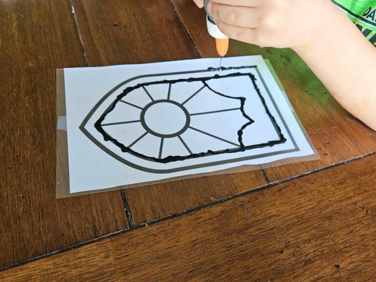 Stained Glass Window Craft for Kids - Raise Curious Kids