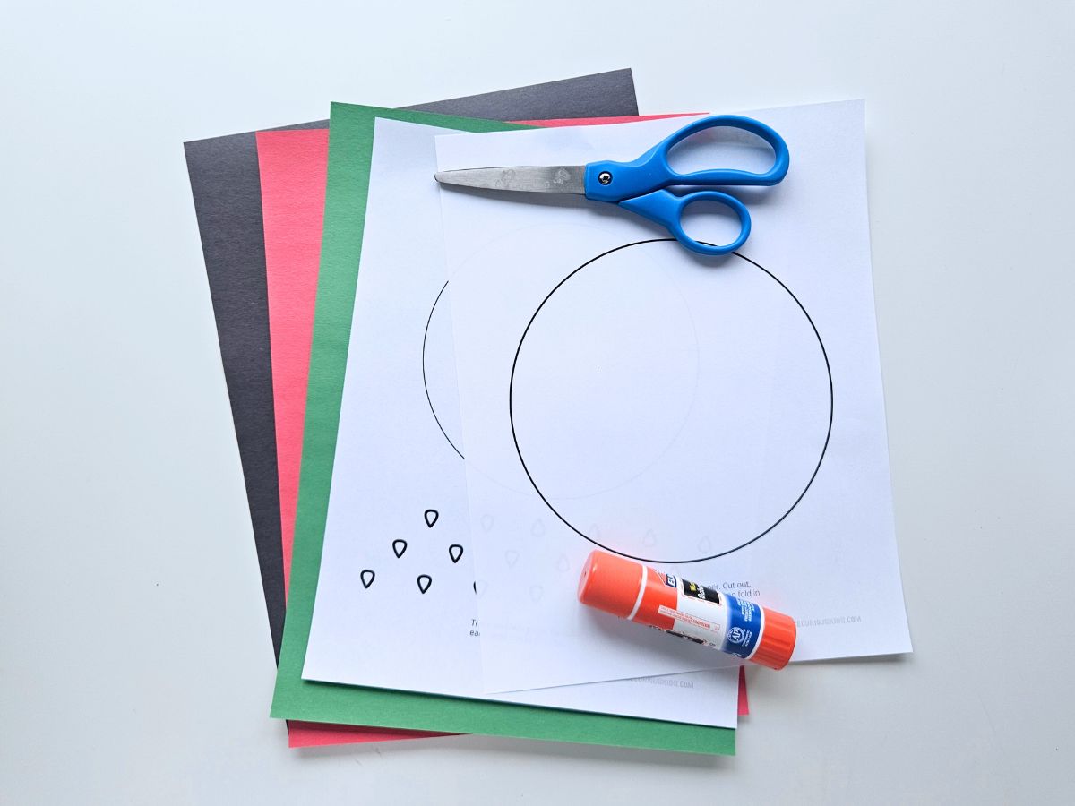 Easy Watermelon Card Craft (Free Printable) Raise Curious Kids Easy Watermelon Card Craft (Free Printable) Raise Curious Kids
