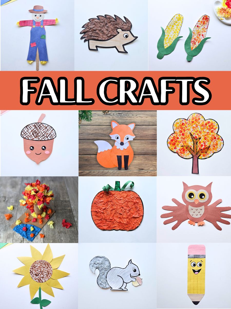 Easy Fall Crafts for Kids - Raise Curious Kids