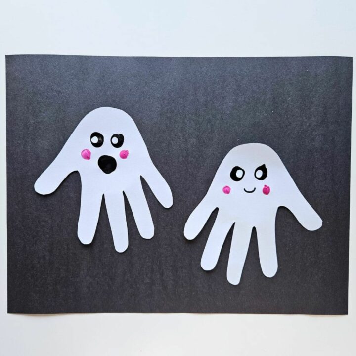 Ghost handprint craft