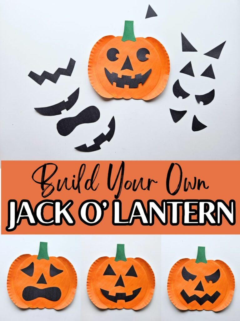 Jack o' lantern craft