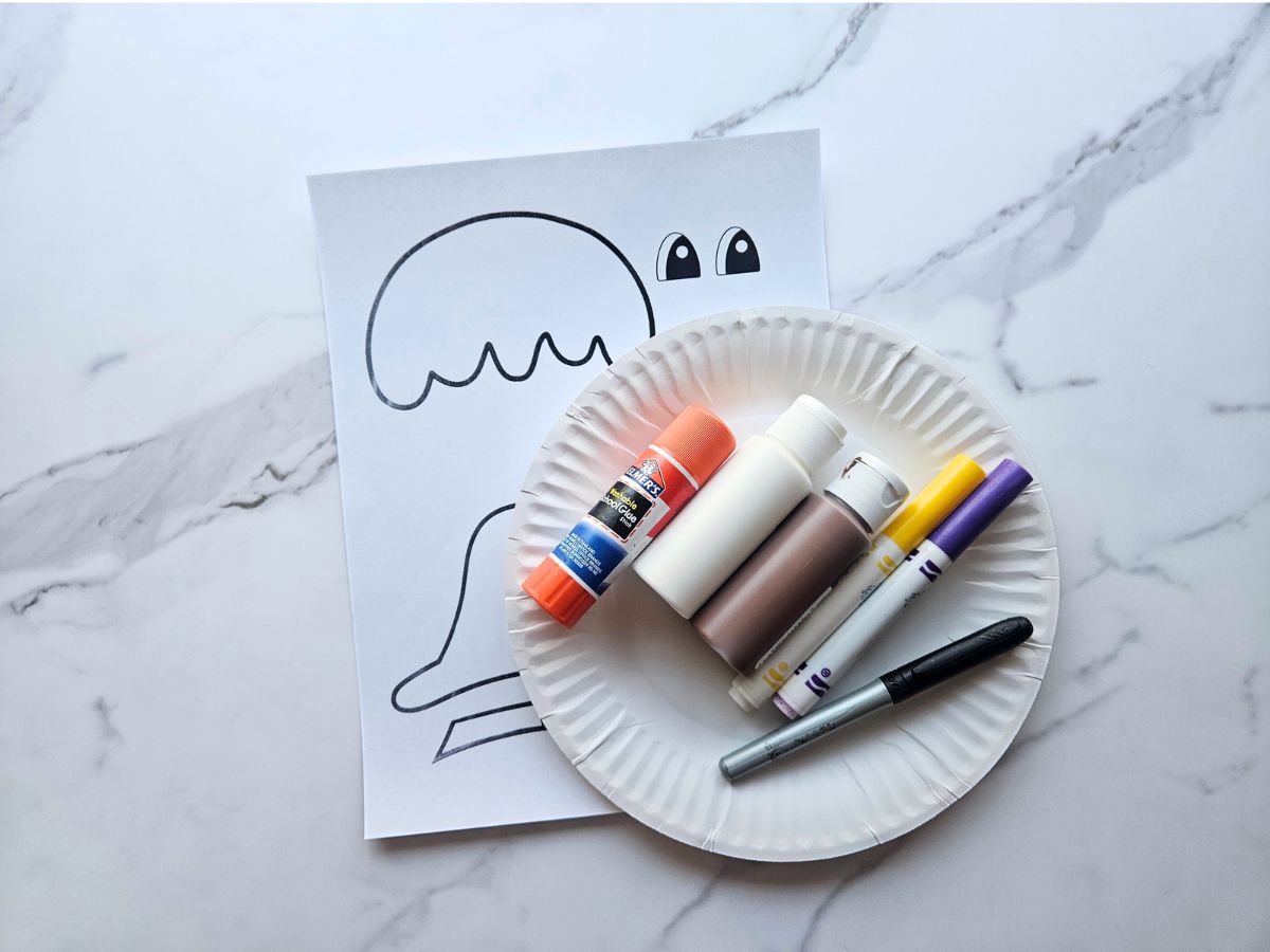 Witch Paper Plate Craft for Kids - Raise Curious Kids