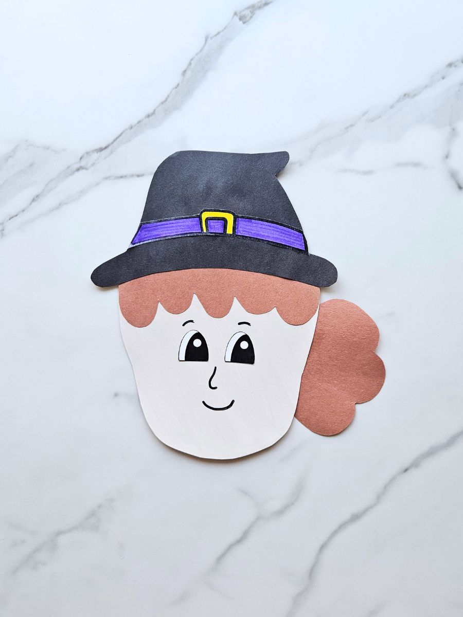 Witch Paper Plate Craft for Kids - Raise Curious Kids