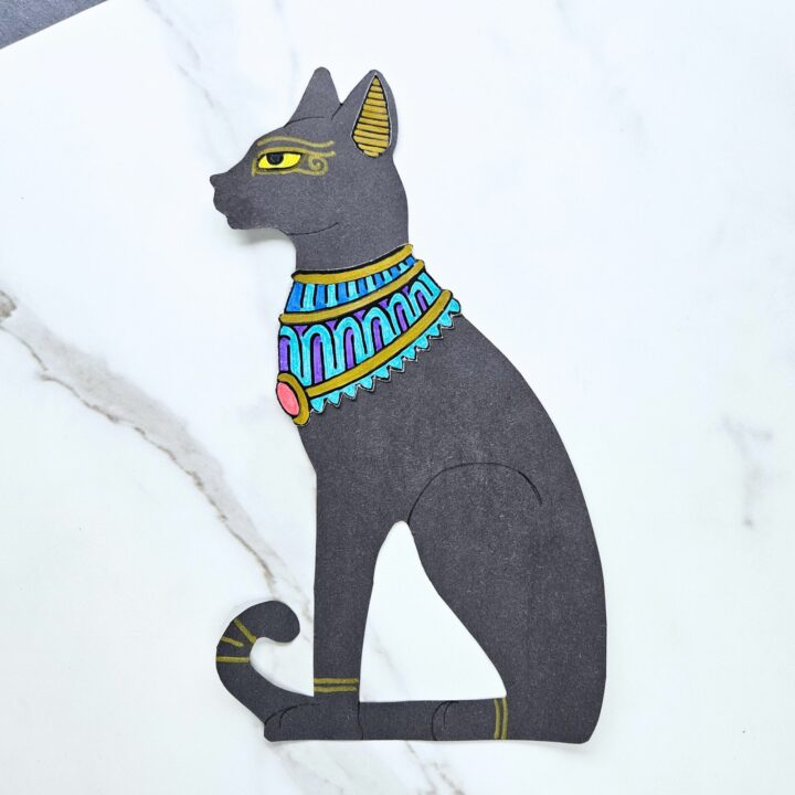 Egyptian cat craft