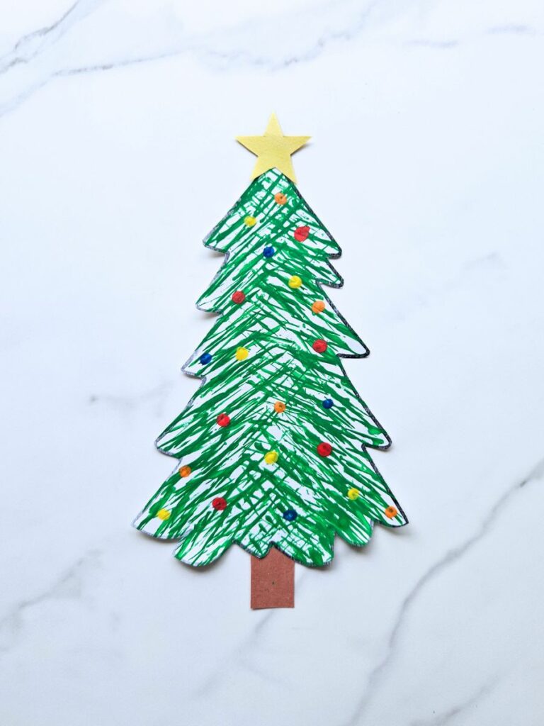 Christmas tree craft