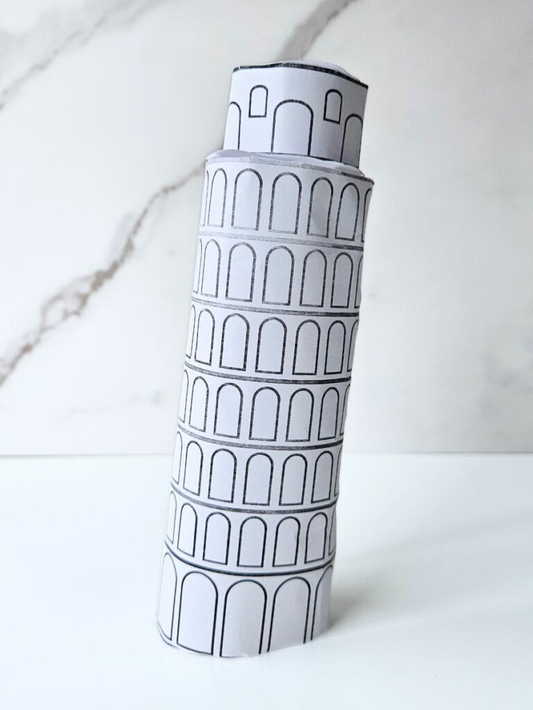 Leaning Tower of Pisa Craft