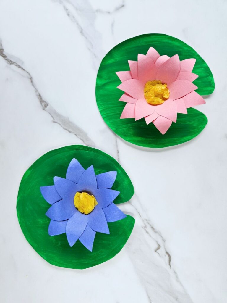 Lotus flower craft