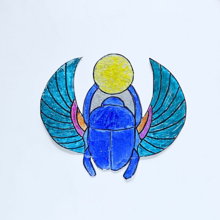 Scarab beetle craft