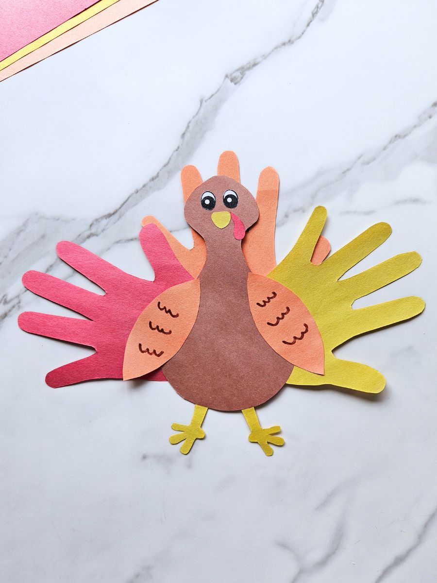 Turkey handprint craft