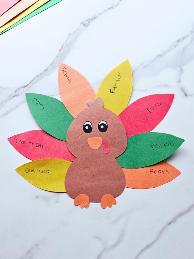 Turkey thankful craft