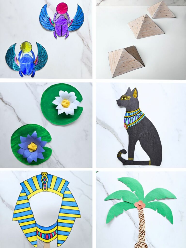 Egypt crafts for kids