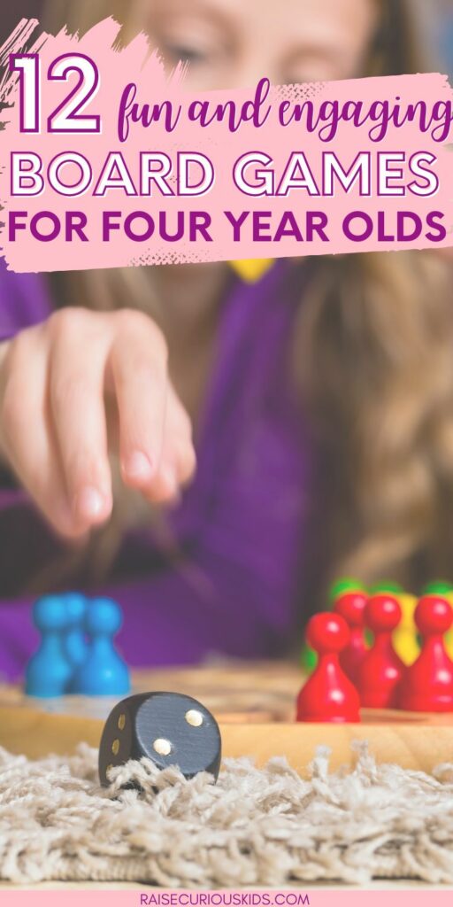 Board games for 4 year olds