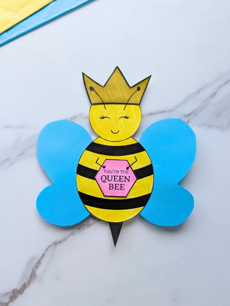 Queen Bee card craft