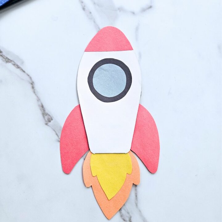 Rocket card craft