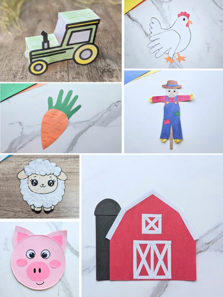 Farm crafts for kids