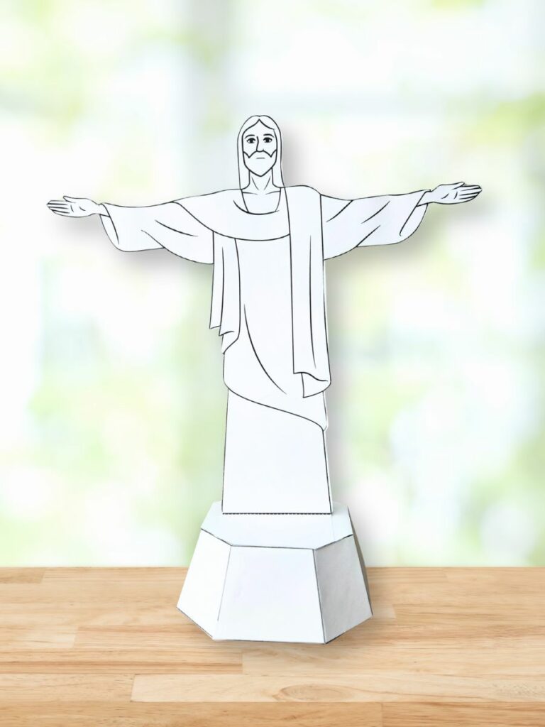Christ the Redeemer 3D Craft