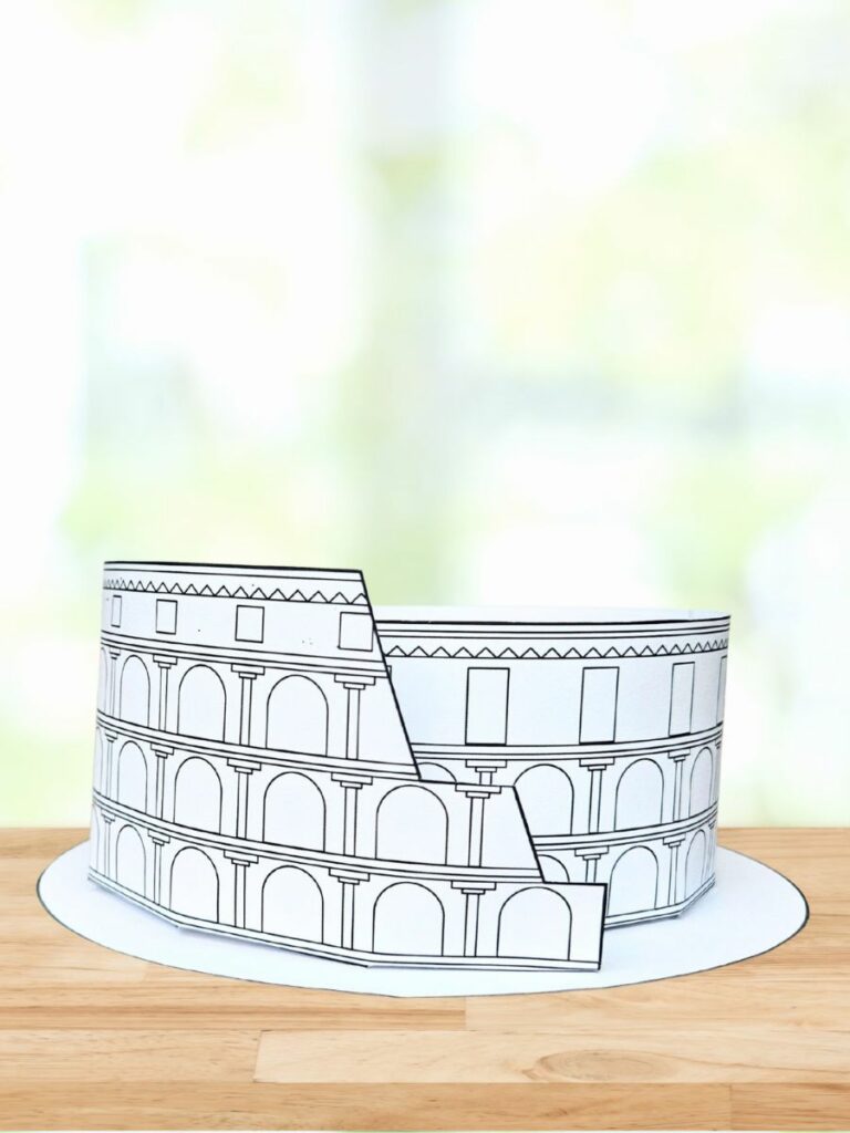 Colosseum 3D craft