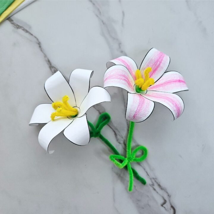 Lily paper craft
