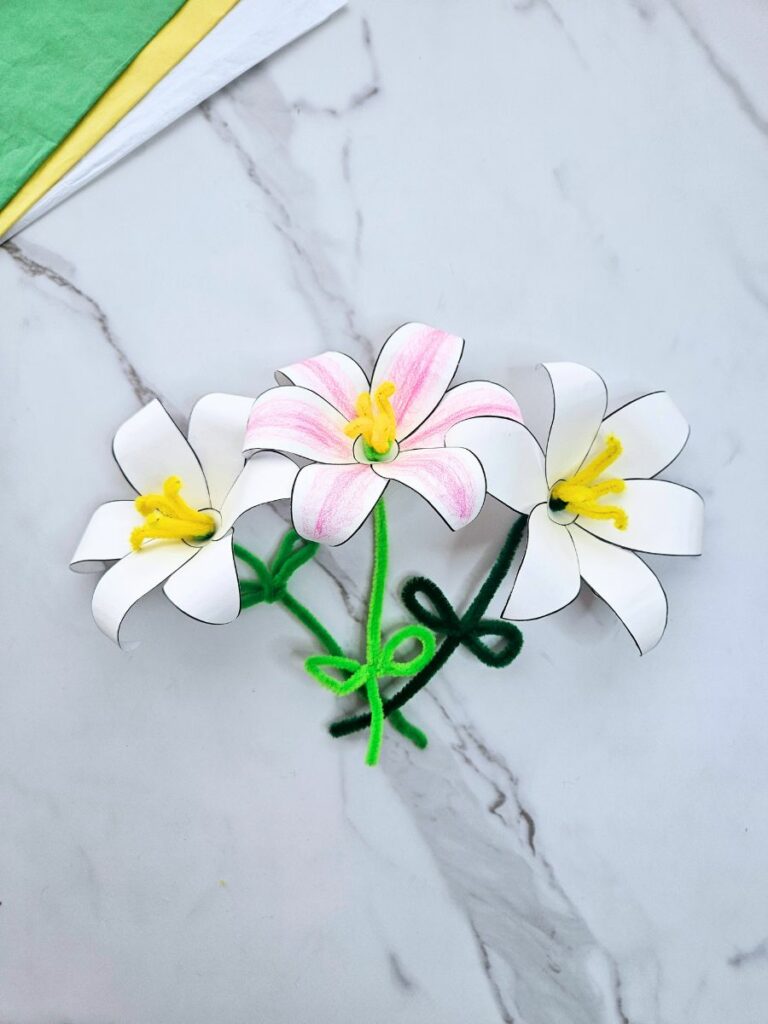 Lily paper craft